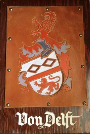 Wappen im Besitz von Dr. Olaf von Delft - Vorderseite